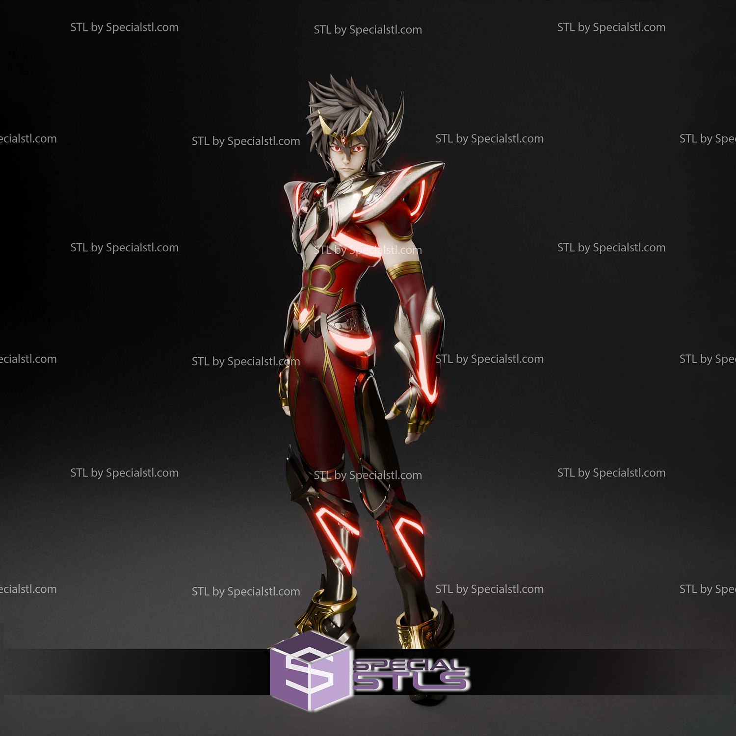 Pegasus Seiya Legend of Sanctuary 3D Printer Files STL Model — view 2
