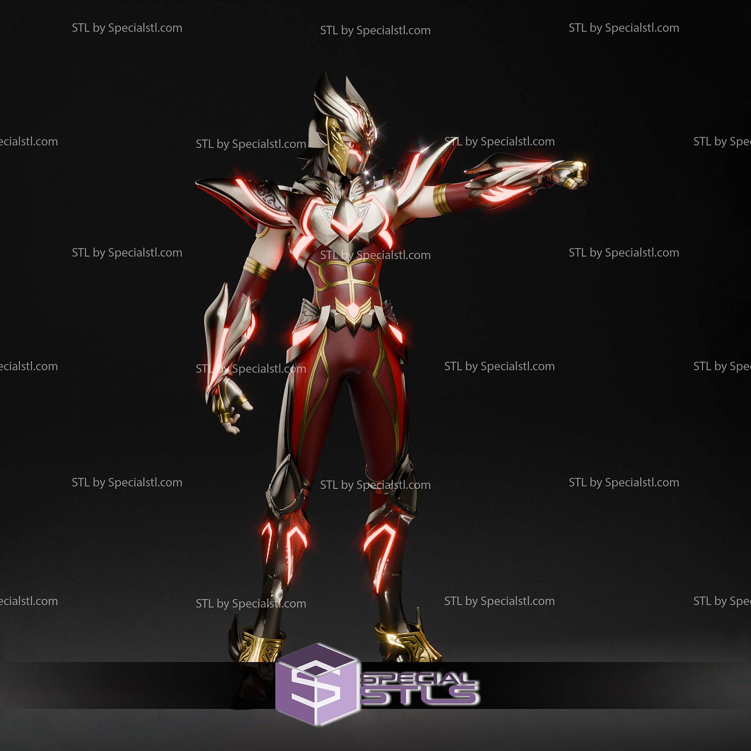 Pegasus Seiya Legend of Sanctuary 3D Printer Files STL Model — view 3