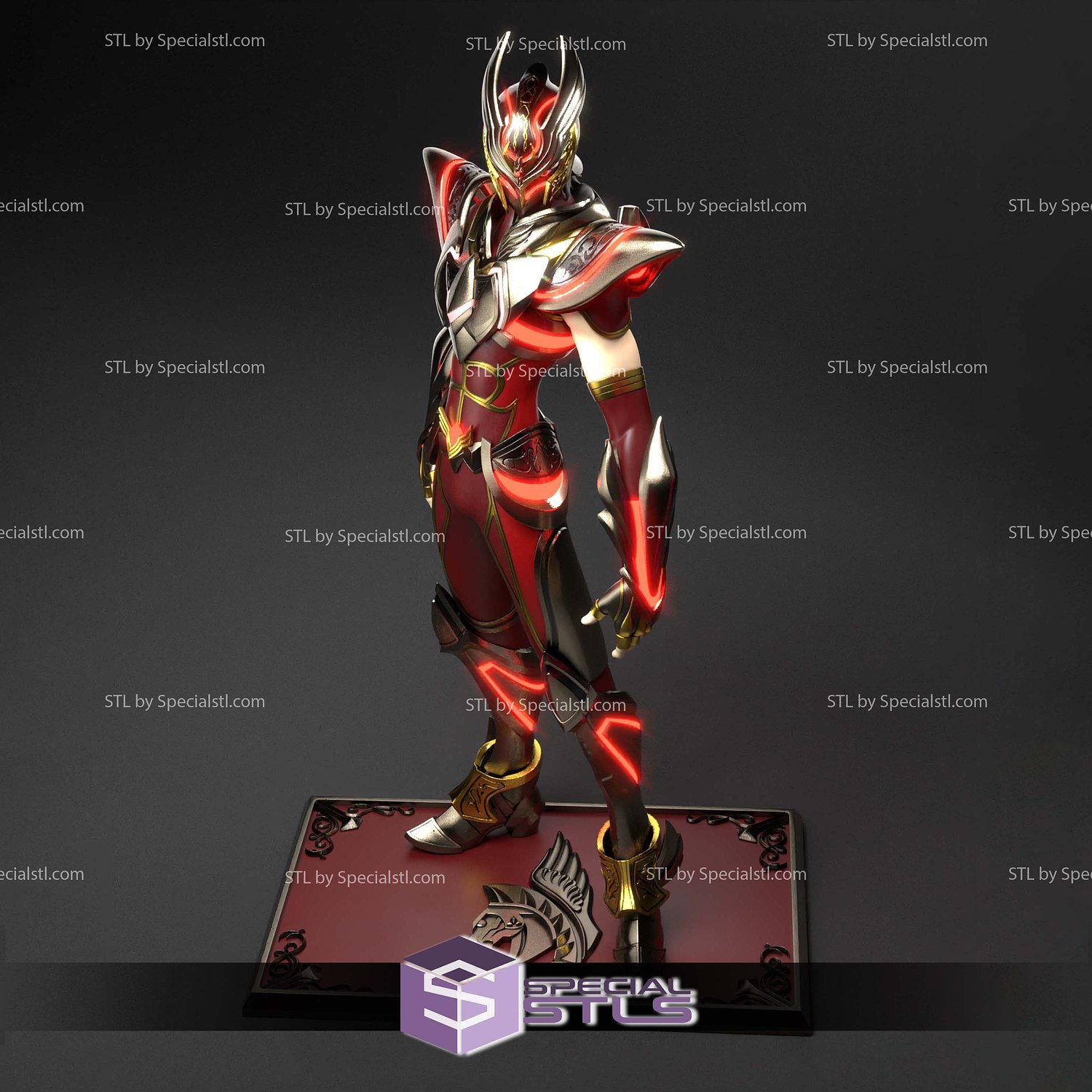 Pegasus Seiya Legend of Sanctuary 3D Printer Files STL Model — view 4