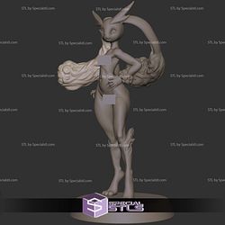 Lopunny Posing Alternative STL Files 3D Model