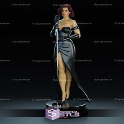Noir Burlesque Comics STL Printer Files 3D Model