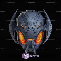 Cosplay STL Files Ultron Marvel Rivals Helmet 3D Model