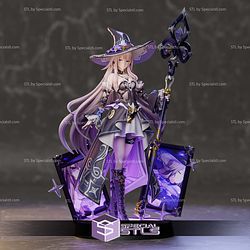 Herta Witch Honkai Star Rail 3D Printer Files STL Model