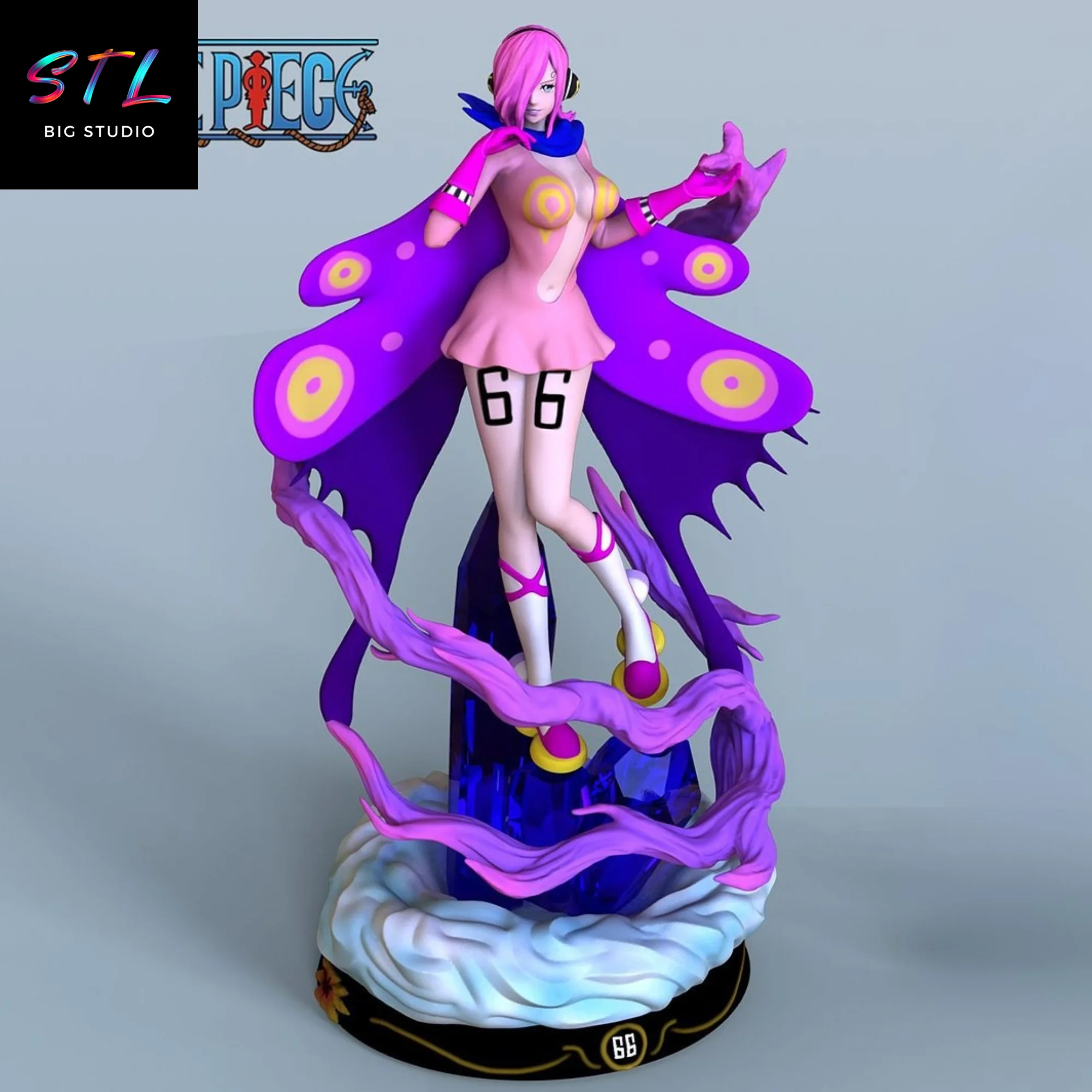Reiju Vinsmoke STL (Germa 66) | 3D Printable Figure | One Piece Model — view 1