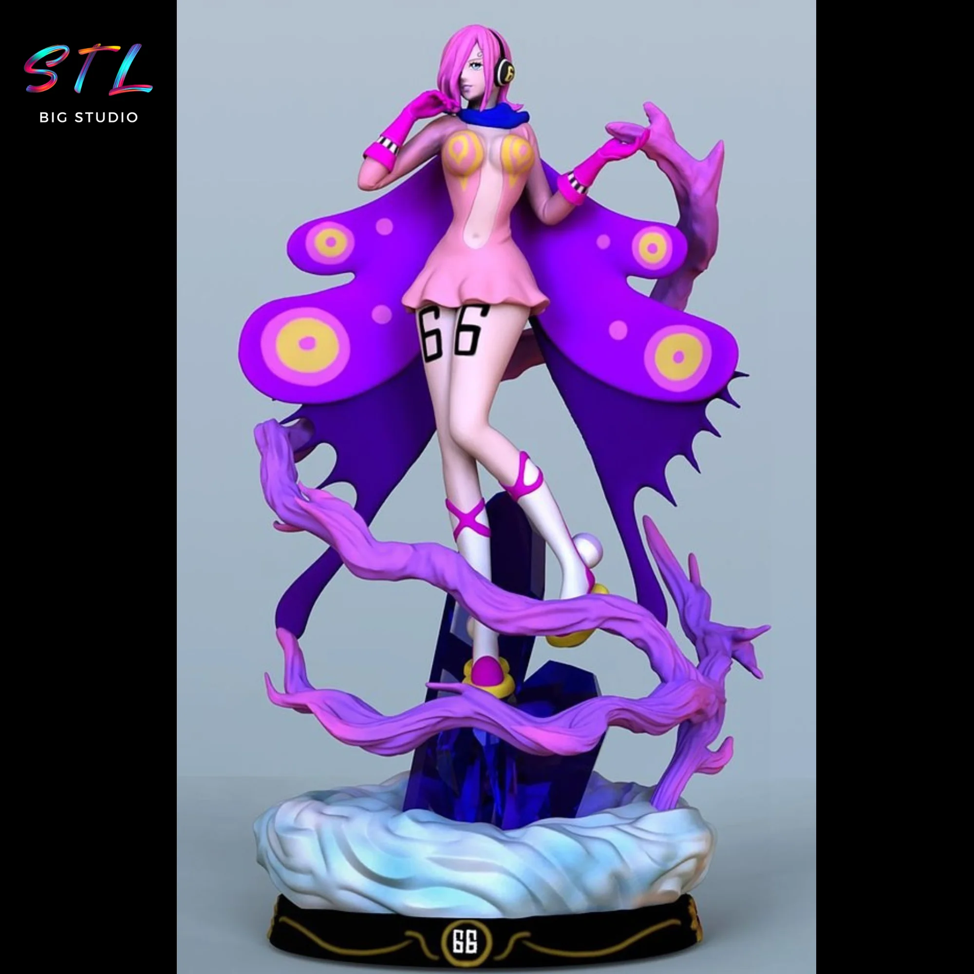Reiju Vinsmoke STL (Germa 66) | 3D Printable Figure | One Piece Model — view 2