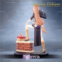Ryouko Ookami Anime 3D Printing Models STL Model