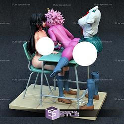 Mina Ashido Toru Hagakure and Tsuyu Asui 3D Printer Files STL Model