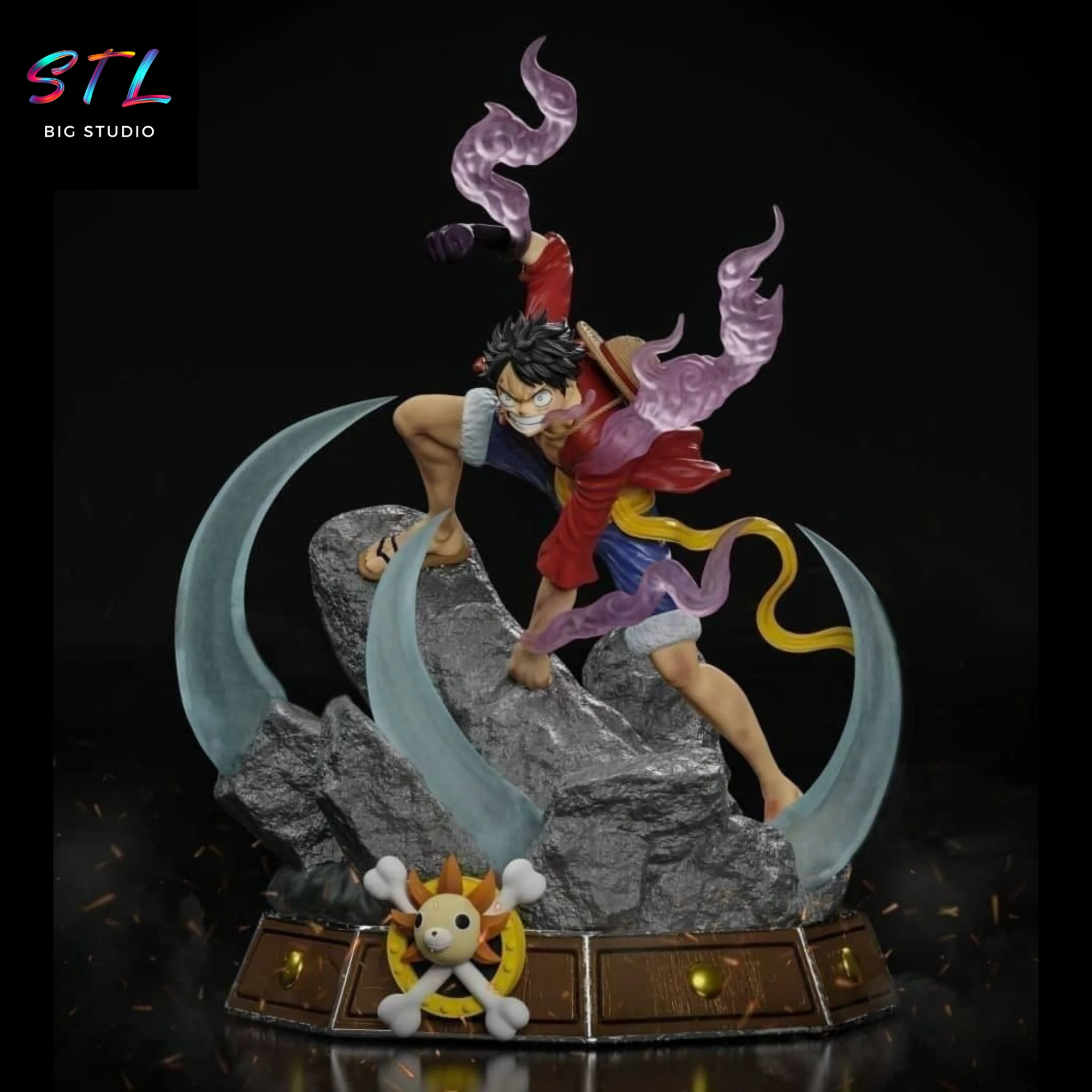 Monkey D. Luffy STL | 3D Printable Figure | One Piece Model