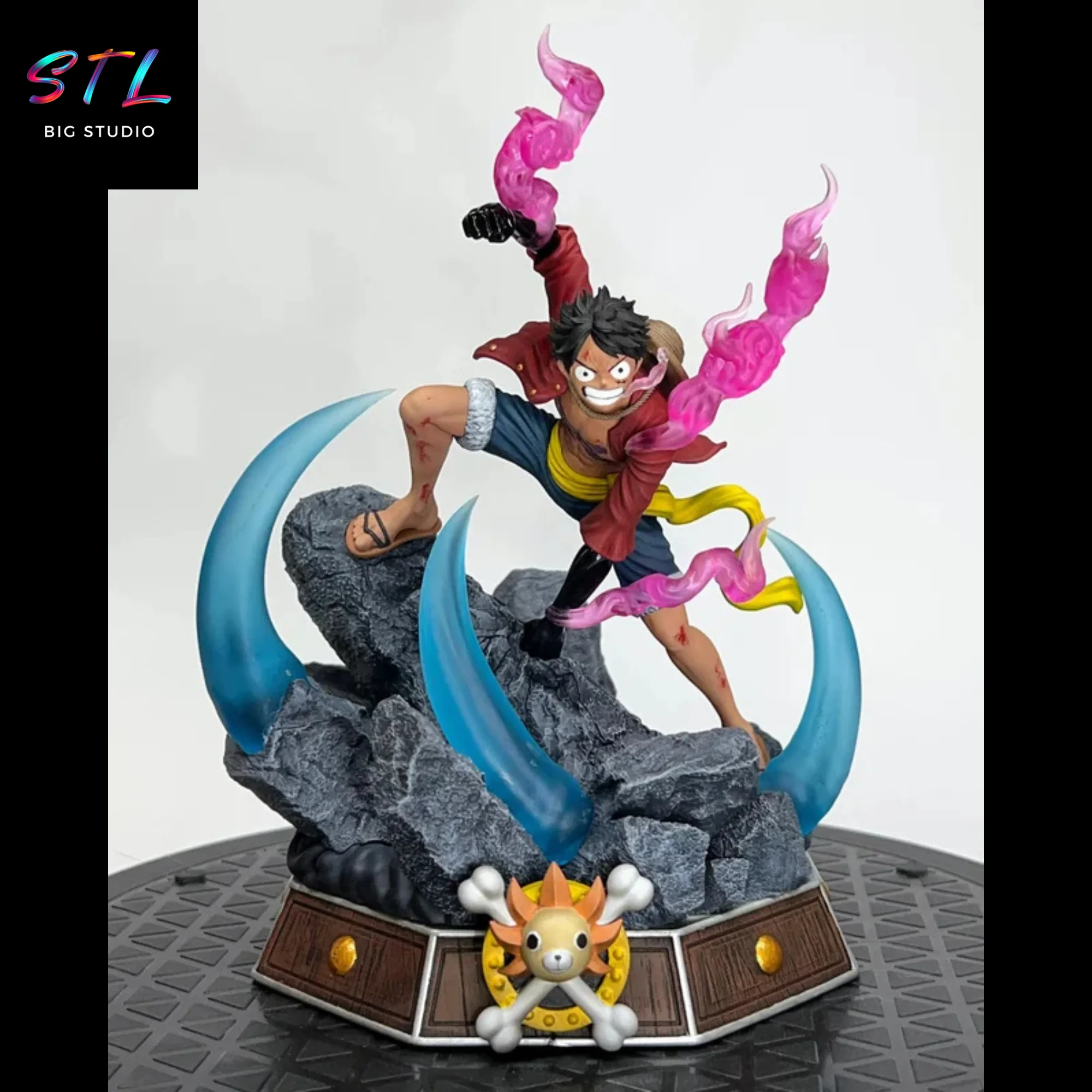 Monkey D. Luffy STL | 3D Printable Figure | One Piece Model — view 2