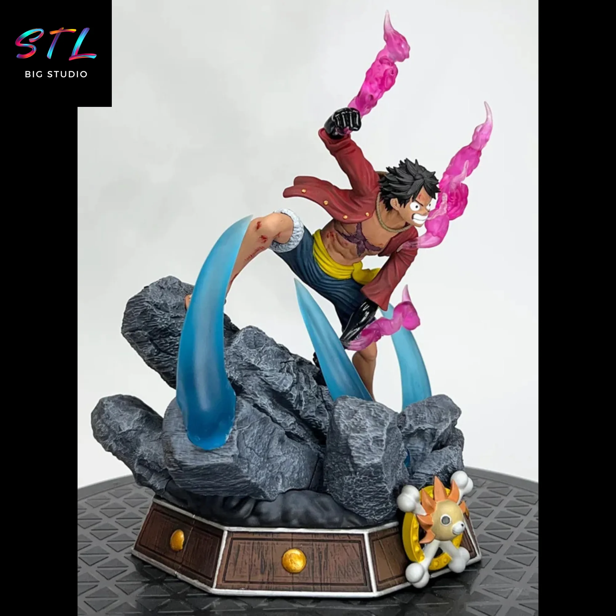 Monkey D. Luffy STL | 3D Printable Figure | One Piece Model — view 3