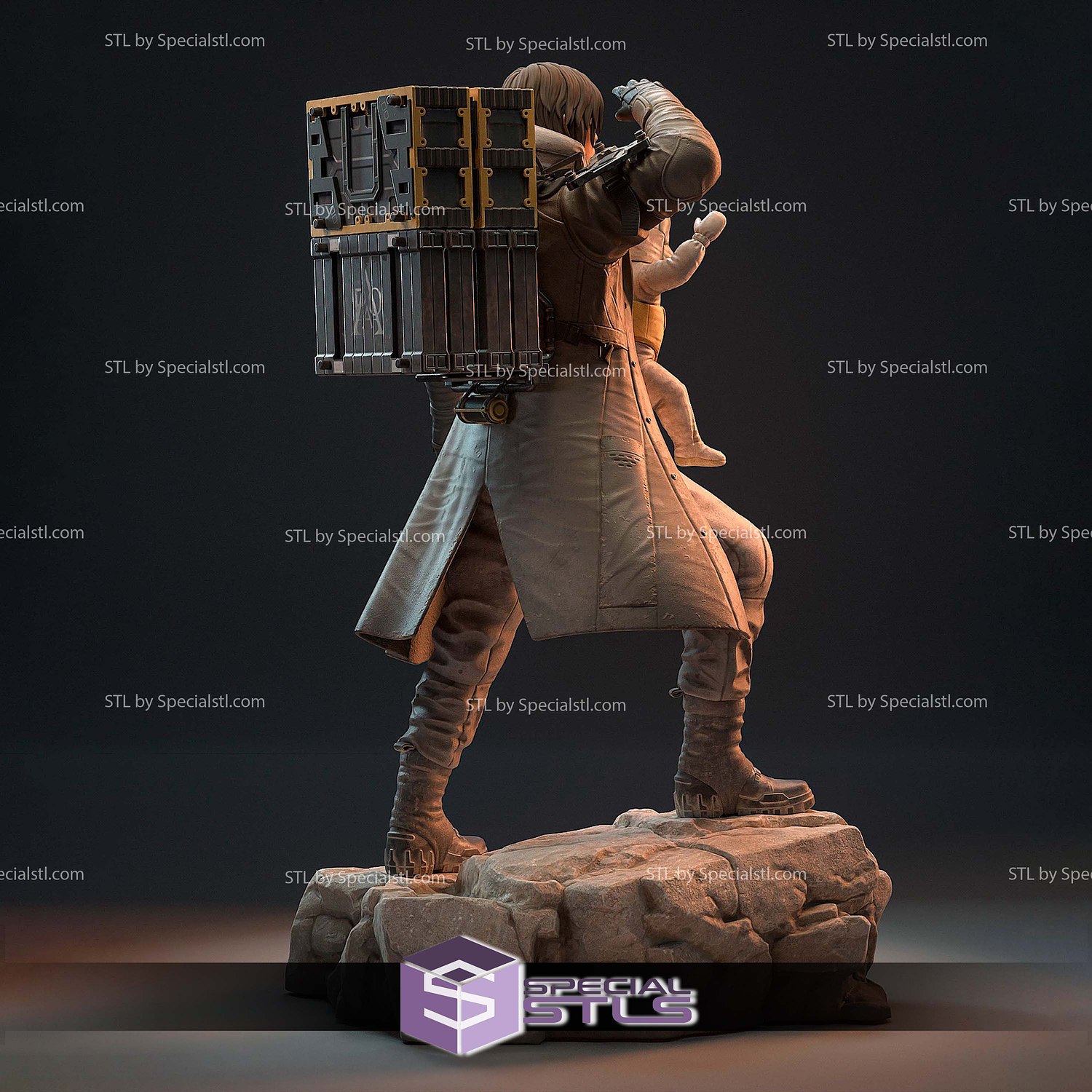 Sam Porter Bridges and Baby 3D Printer Files STL Model — view 5