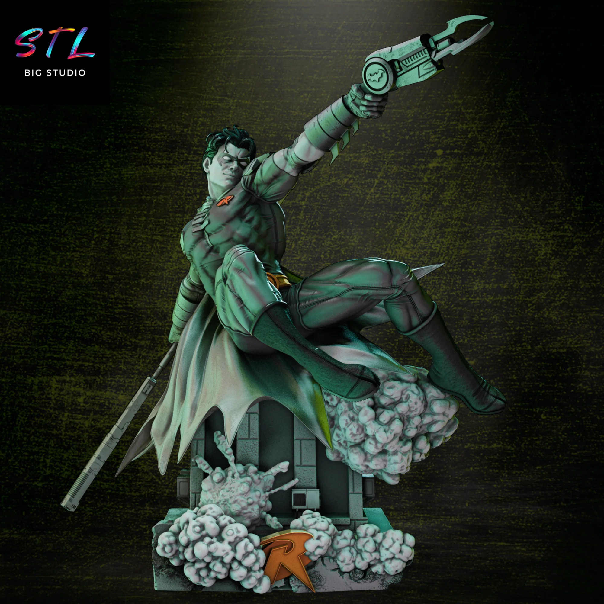 Robin STL | 3D Printable Figure | DC Comics Model