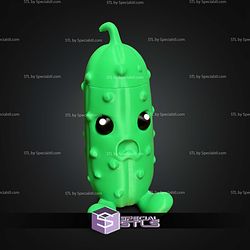 Basic STL Collection Cucumber Container 3D Model