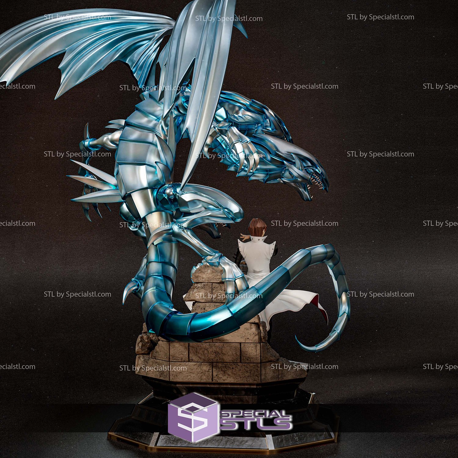 Seto Kaiba Diorama 3D Printing Models STL Model — view 3