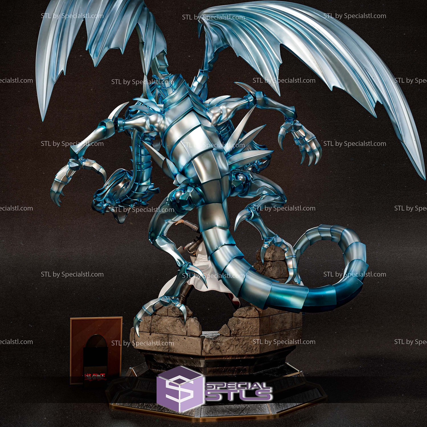 Seto Kaiba Diorama 3D Printing Models STL Model — view 4