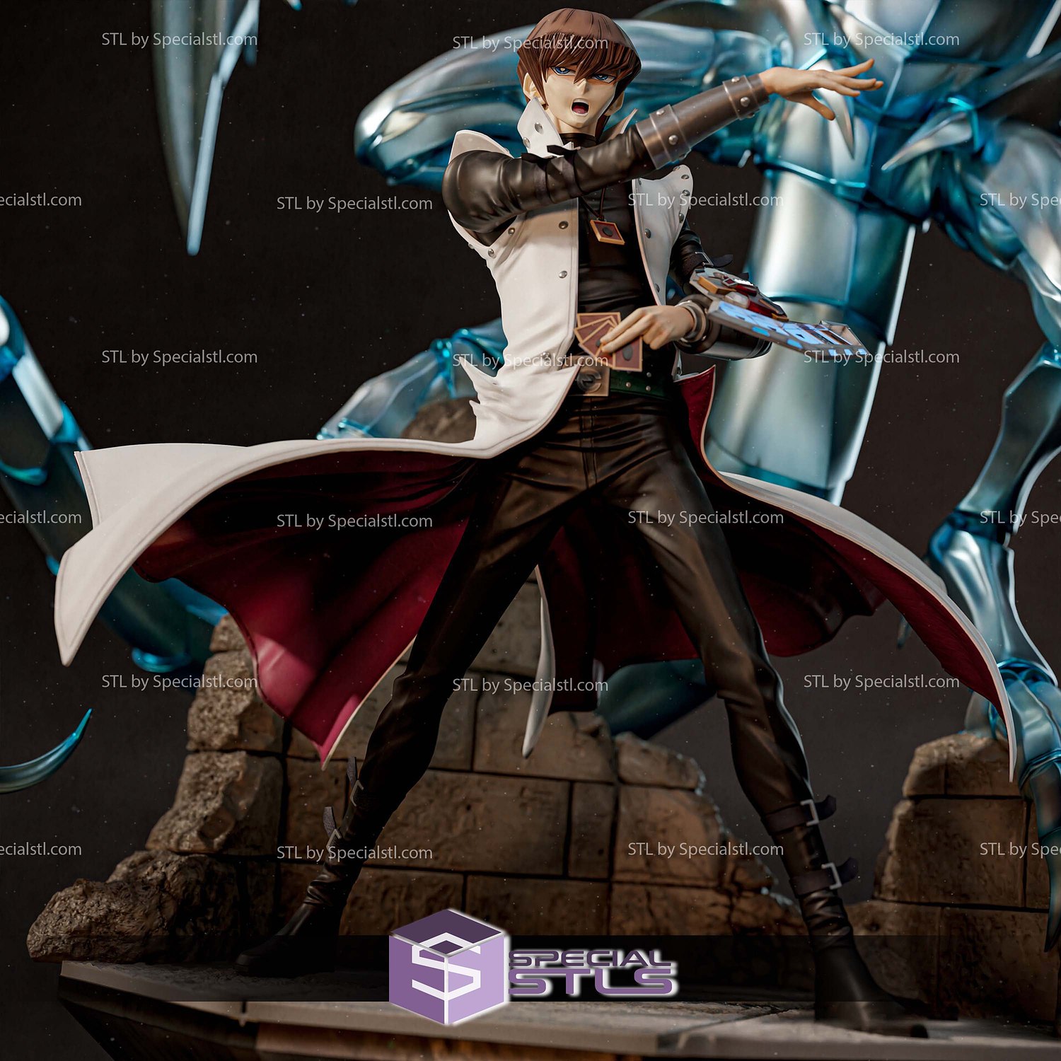 Seto Kaiba Diorama 3D Printing Models STL Model — view 8
