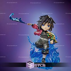 Giyu Tomioka Chibi 3D Printer Files STL Model