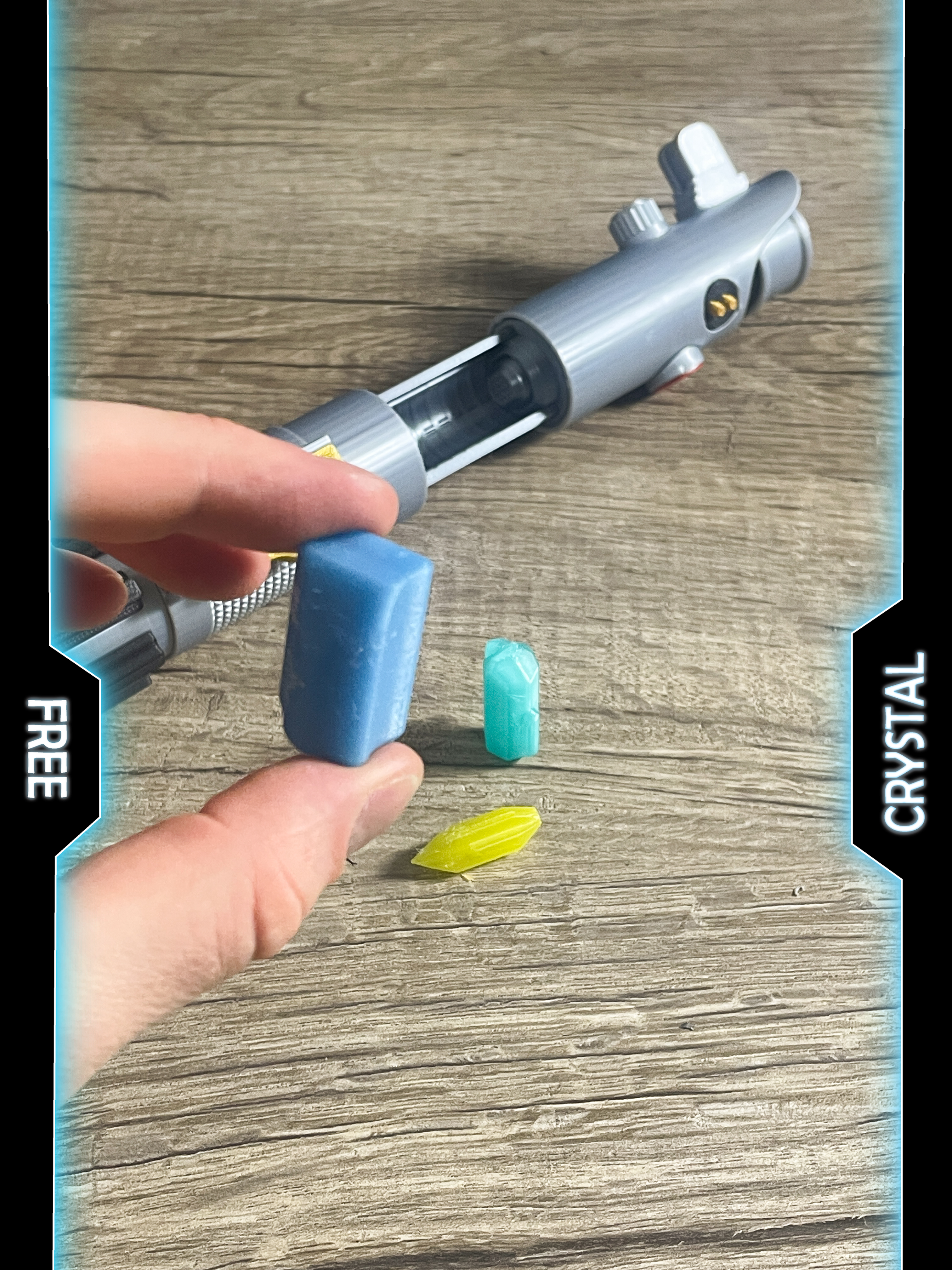 Crystal Starter Pack 3D STL Model