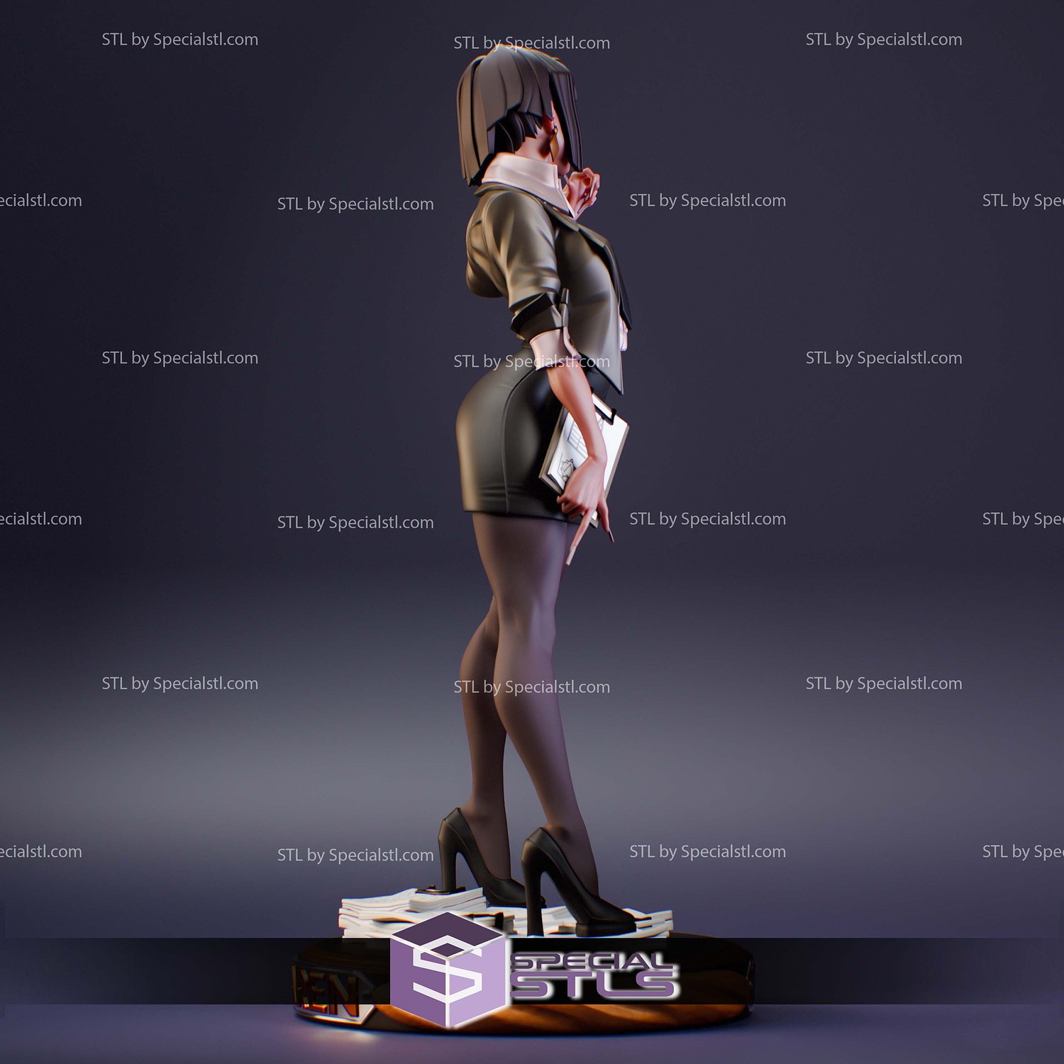 Agent Karen Unbreadable 3D Printer Files STL Model — view 4
