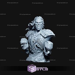 Knull Bust Sculptures 3D Printing STL Model