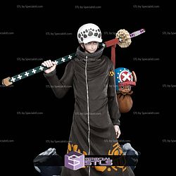 Trafalgar Law and Chopper STL Files 3D Model