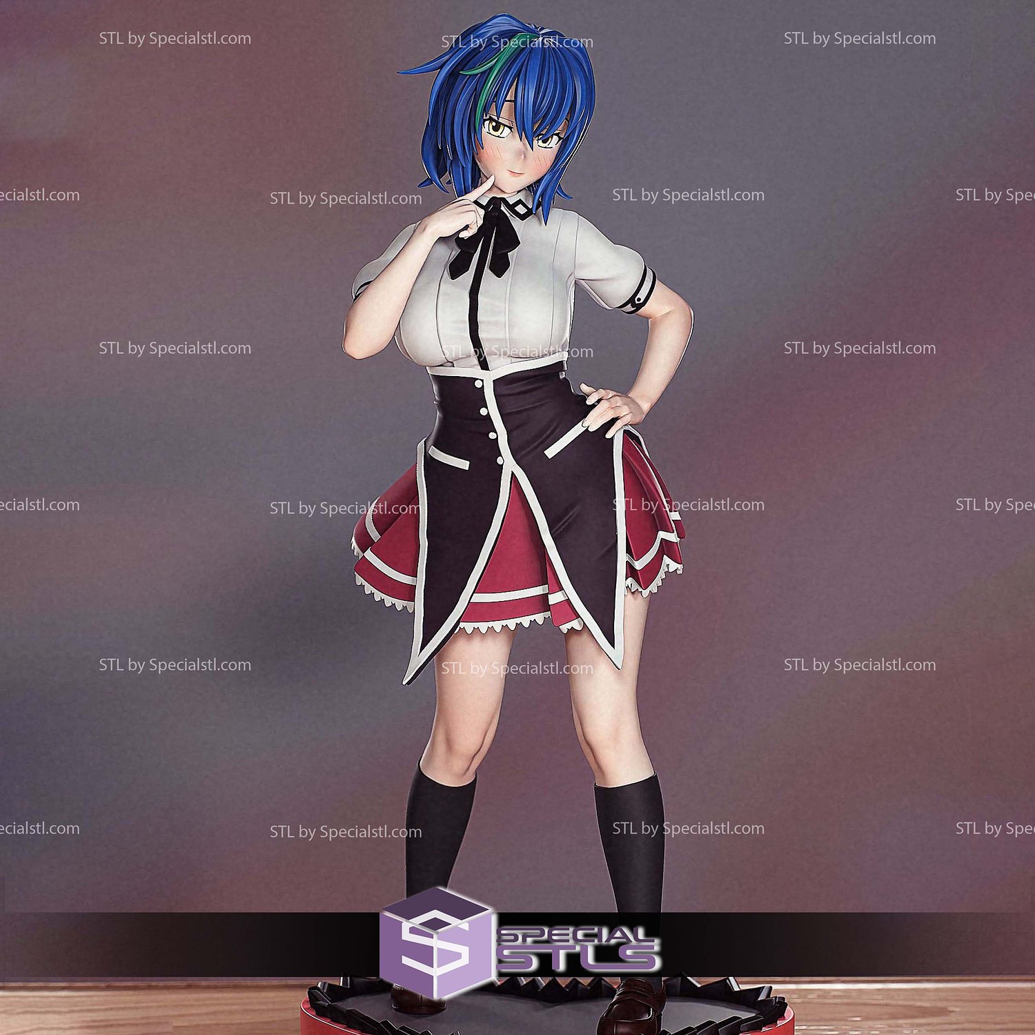 Xenovia Quarta DxD 3D Printer Files STL Model — view 2