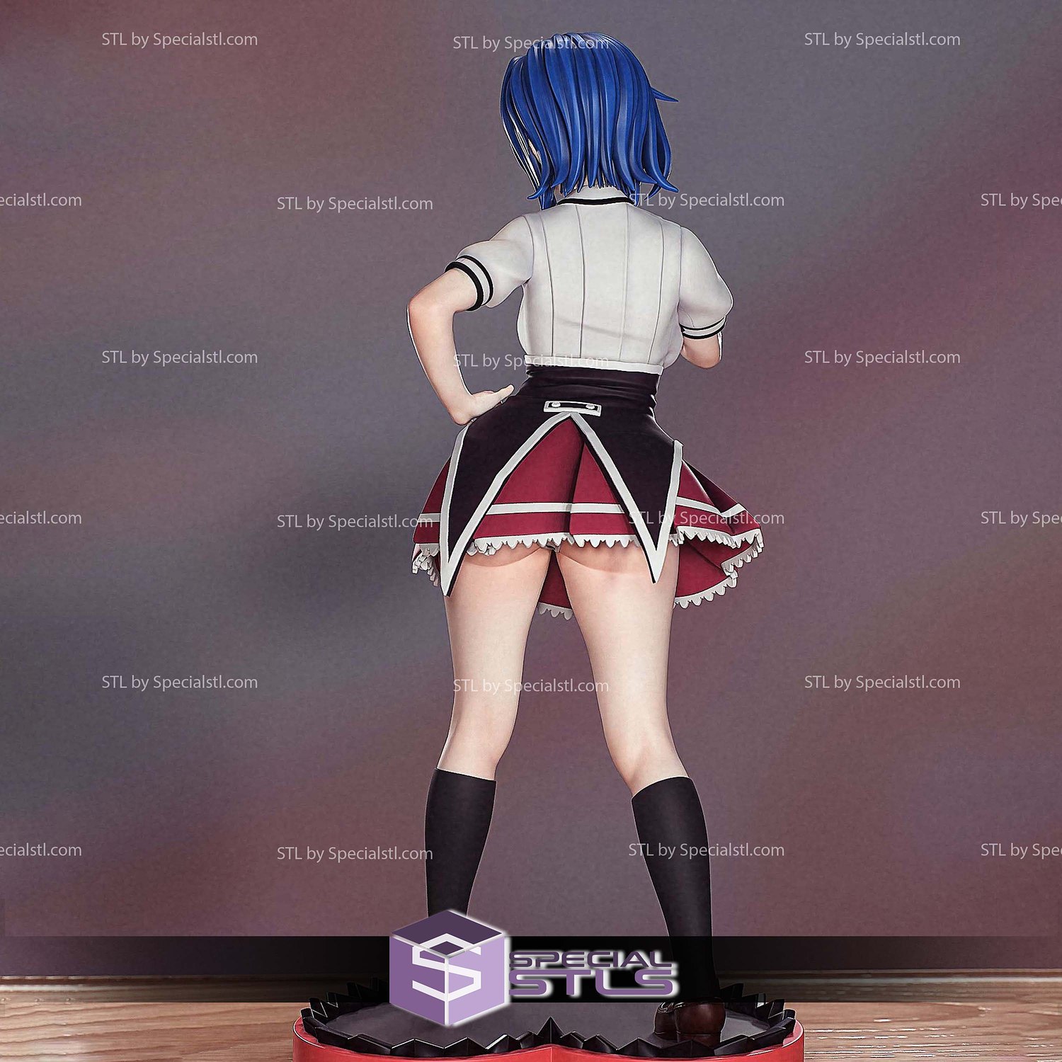 Xenovia Quarta DxD 3D Printer Files STL Model — view 3