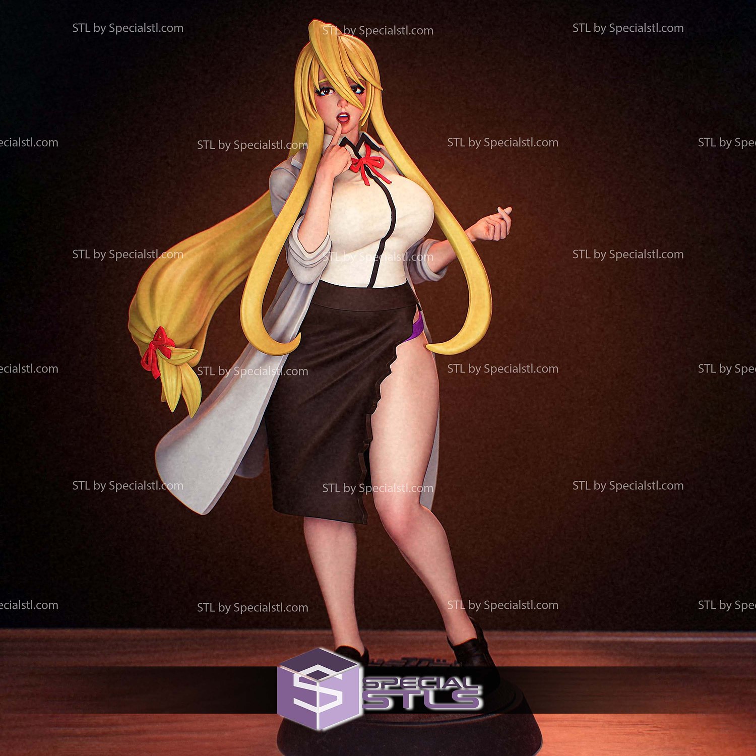 Shizuka Marikawa V2 STL Files 3D Model — view 2