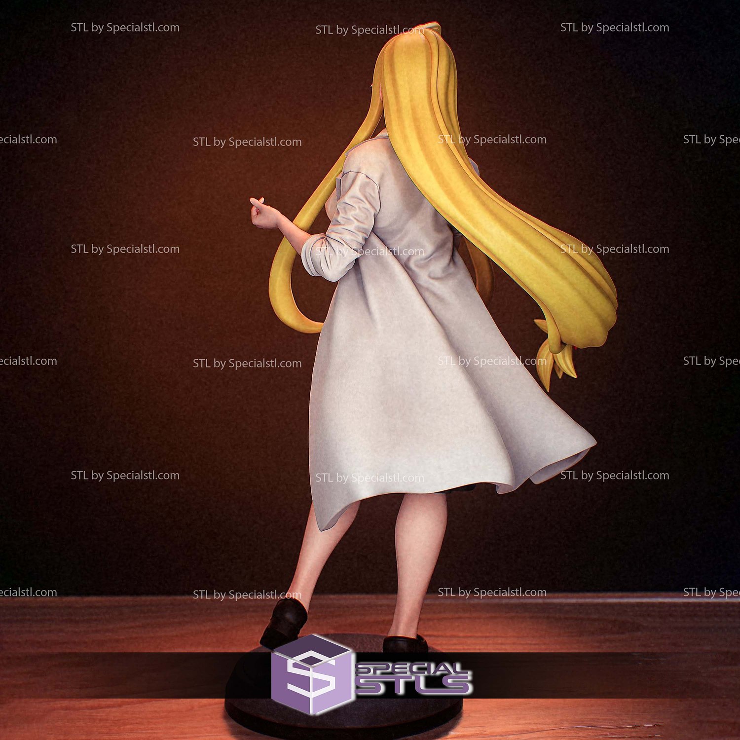 Shizuka Marikawa V2 STL Files 3D Model — view 3