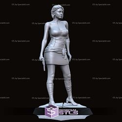 Jill Valentine Standalone 3D Printer Files STL Model
