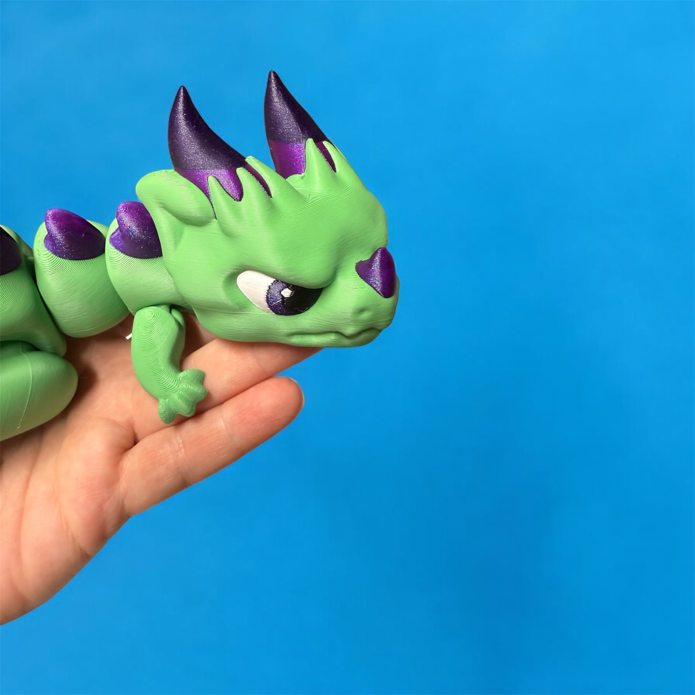 Grizzlethorn Grumpy Dragon - Exclusive 3D STL Model