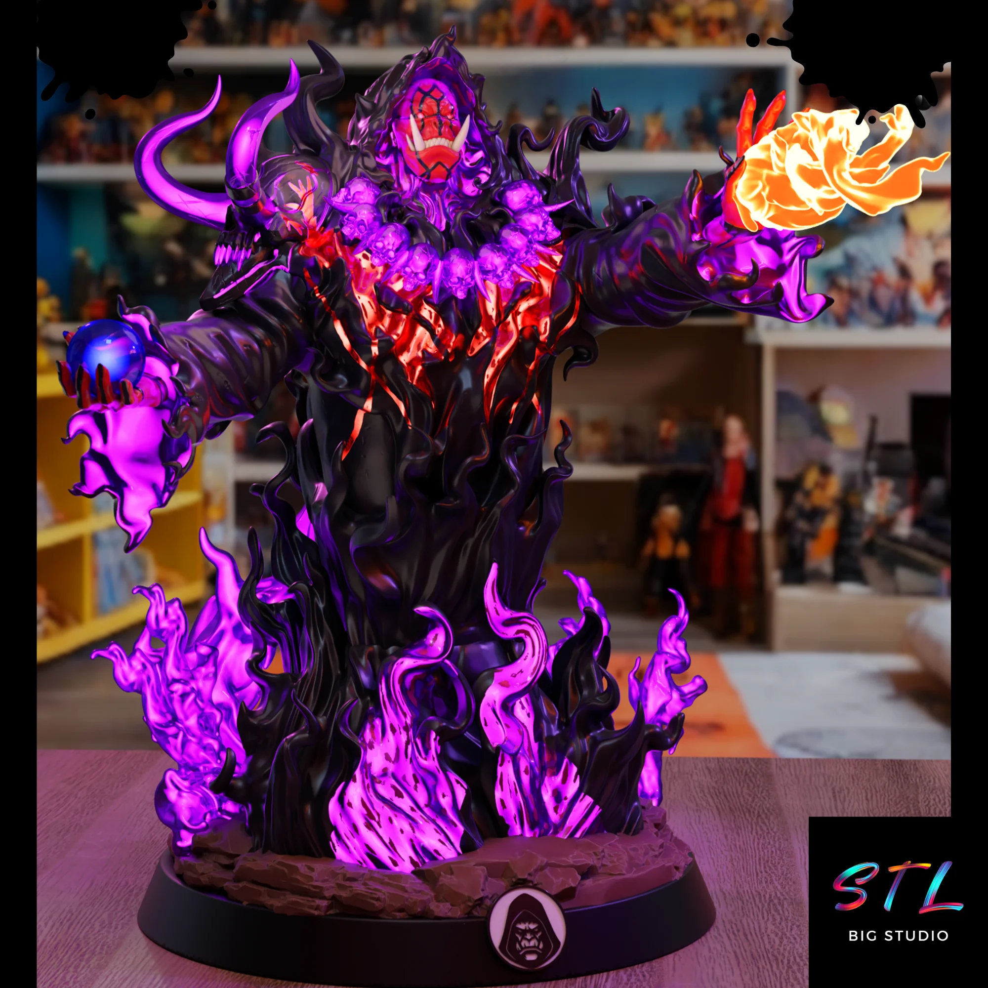Tusk STL | Solo Leveling | 3D Printable Figure Model — view 2