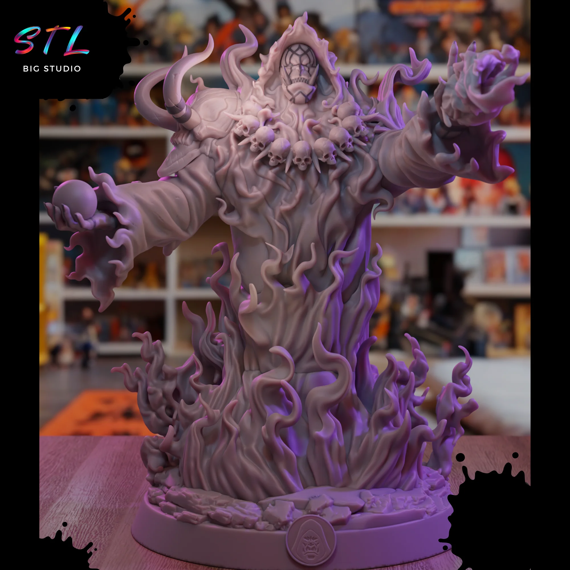 Tusk STL | Solo Leveling | 3D Printable Figure Model — view 6
