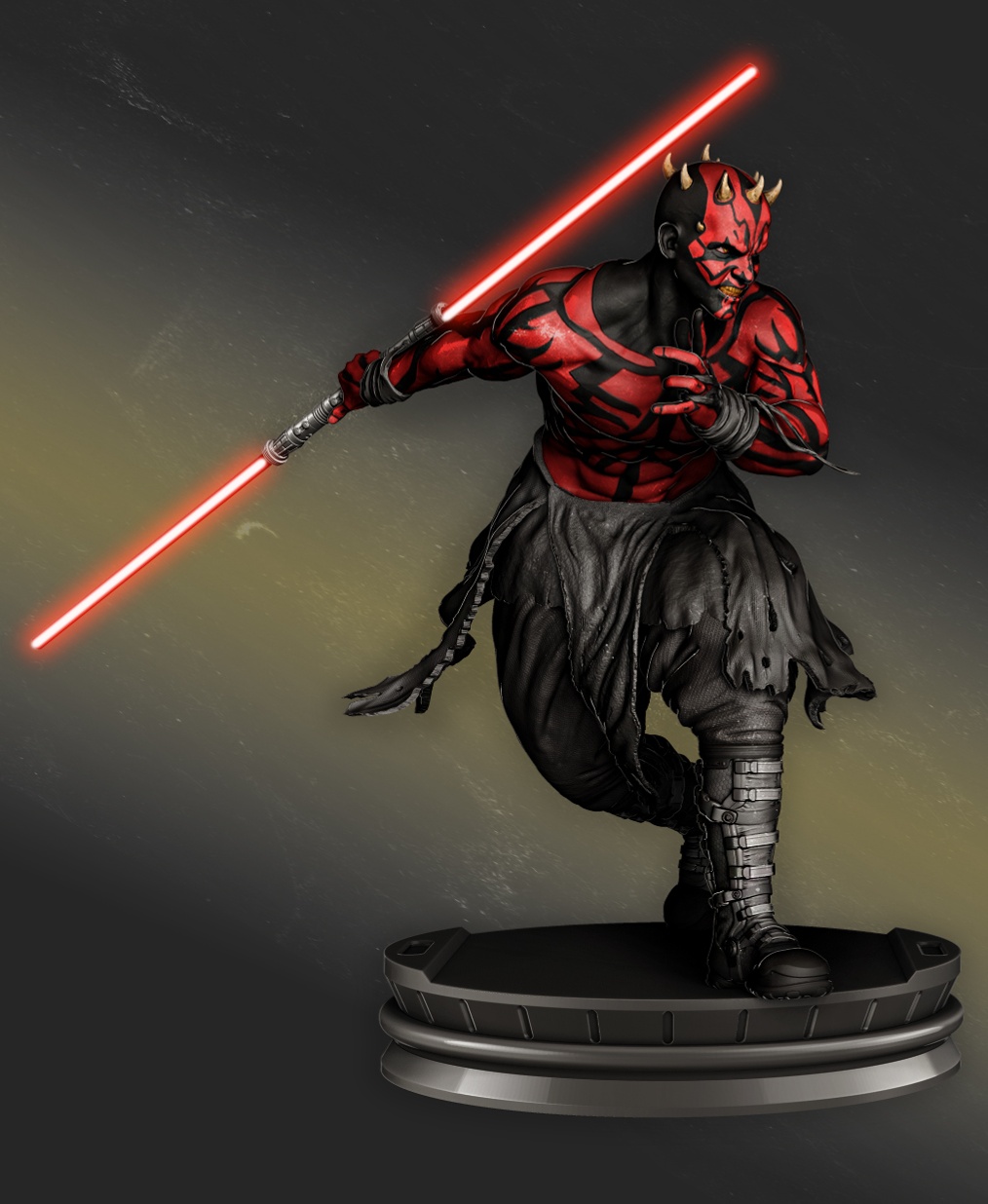 Darth Maul statue 3D STL Model