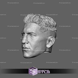 Custom Head STL Punisher Dare Devil Born Again Short 3D Model