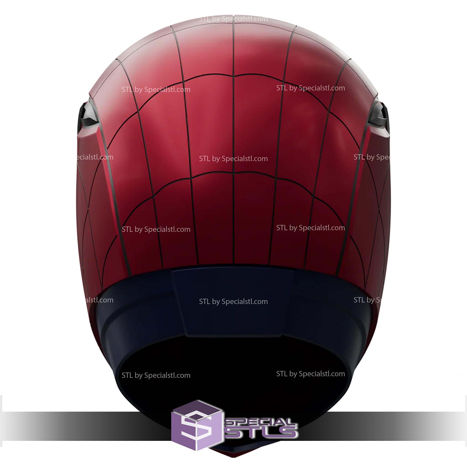 Cosplay STL Files Aaron Aikman Helmet 3D Model — view 3