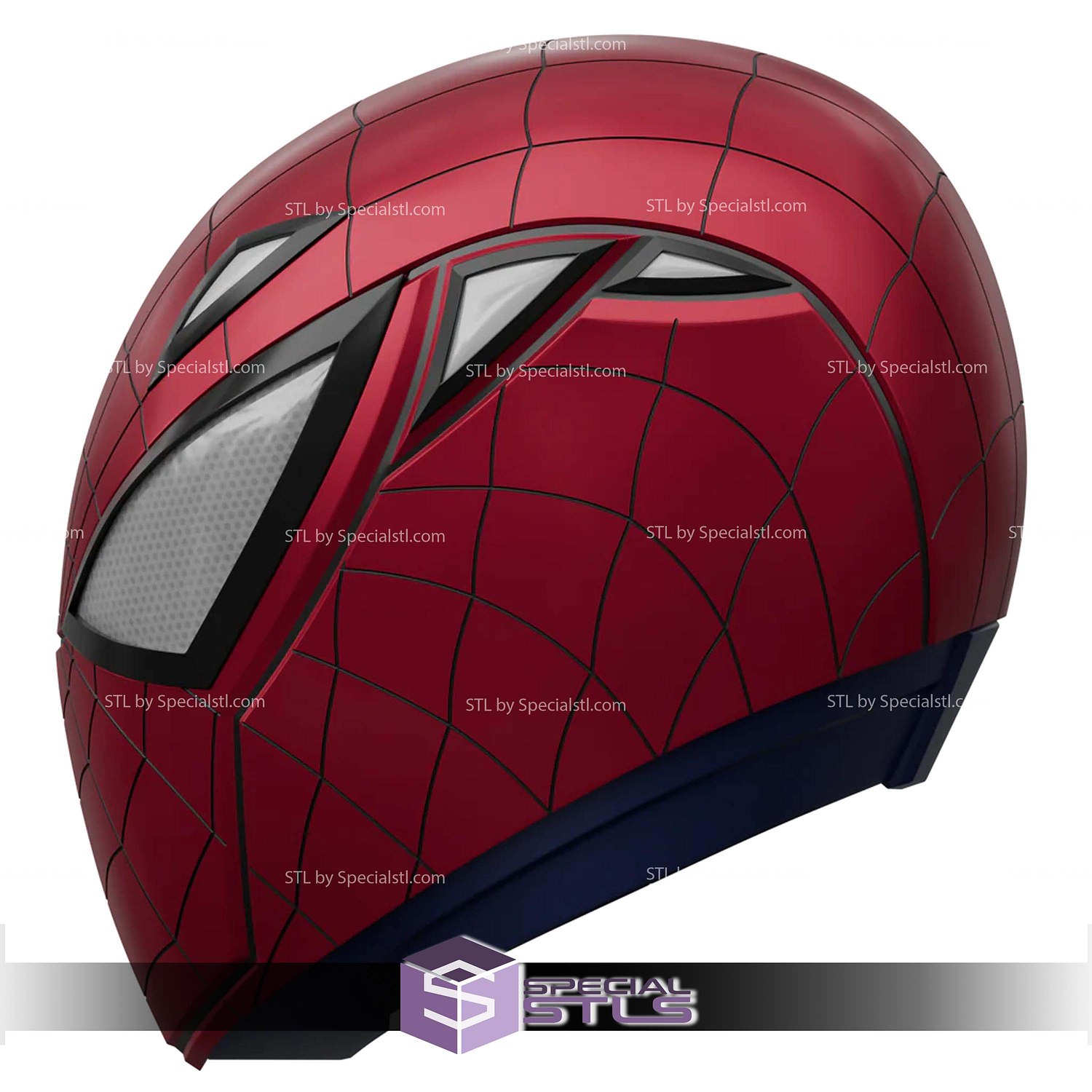 Cosplay STL Files Aaron Aikman Helmet 3D Model — view 6