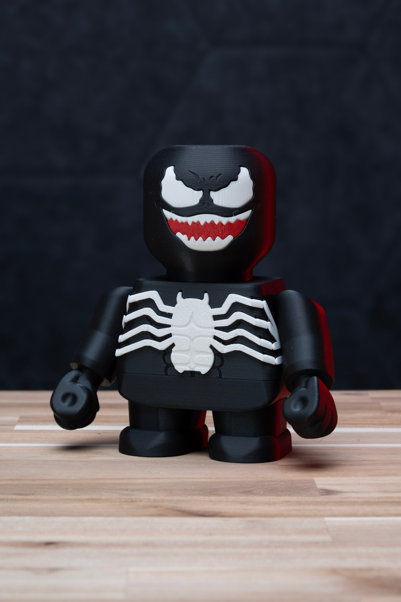 Chunky Venom - FREE Spider-Man Marvel Kit | No Supports, No AMS, No Glue 3D STL Model