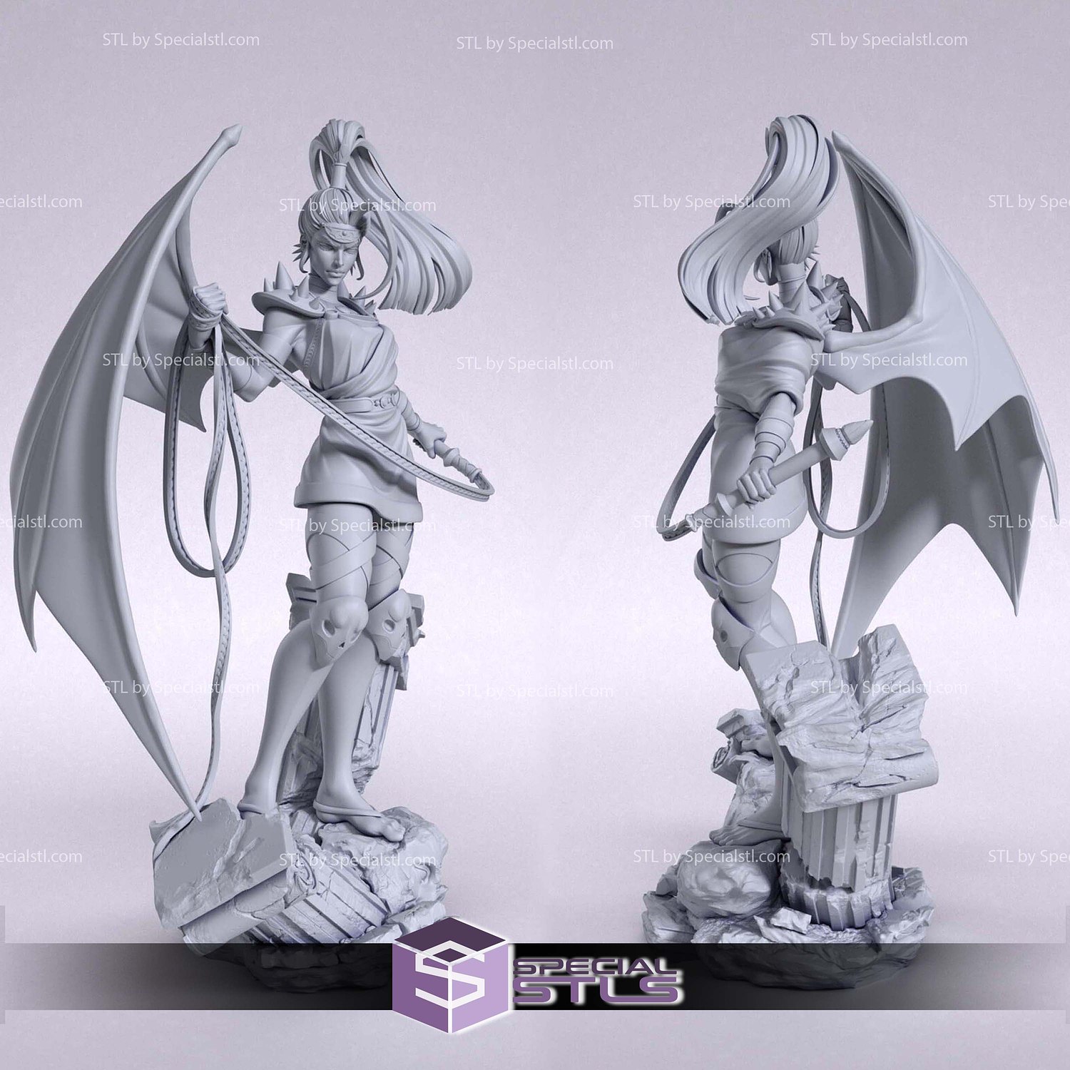 Megaera Hades V2 Digital STL Files 3D Model — view 3