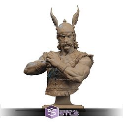 Asterix Realistic Bust Sculptures 3D Printing STL Model