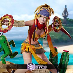 Rikku Final Fantasy STL Files 3D Model