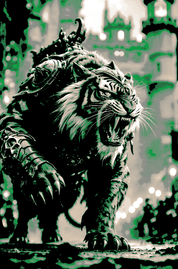 He-man's trusty partner, the great Battle Cat from Masters of the Universe 3D 3MF Model