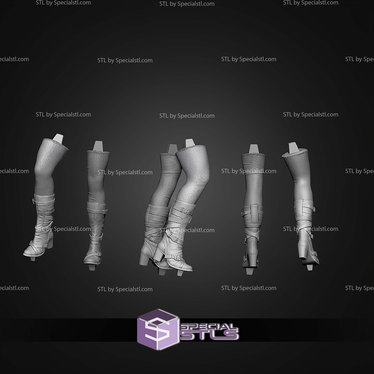 Jaylah Star Trek Alternative STL Files 3D Model — view 6