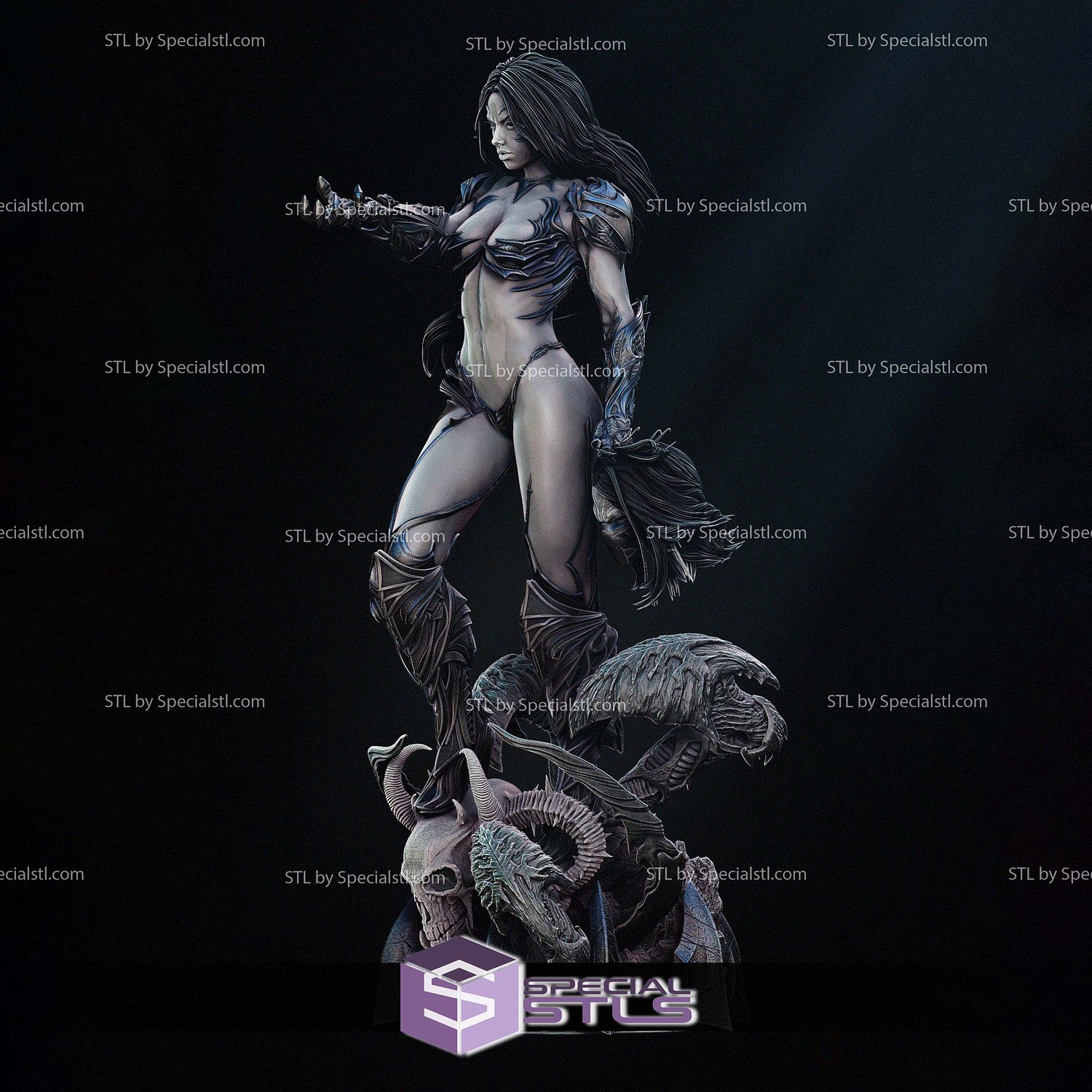 Witchblade 2024 3D Printer Files STL Model — view 8