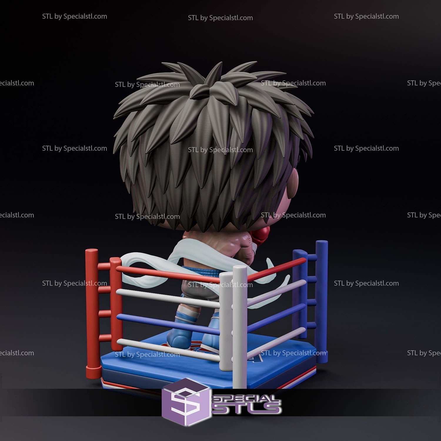 Ippo Funko 3D Printer Files STL Model — view 4