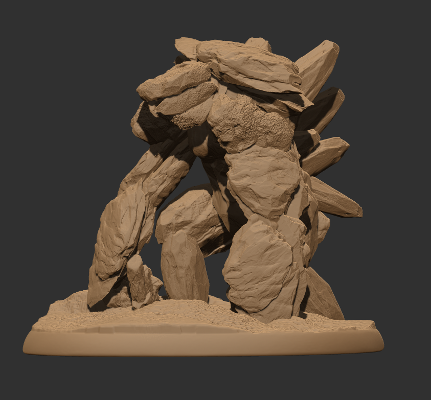 Elemental Titans 3D STL Model — view 5