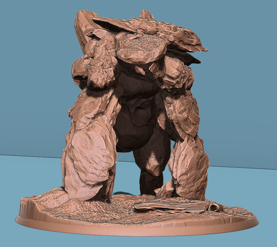 Elemental Titans 3D STL Model — view 6