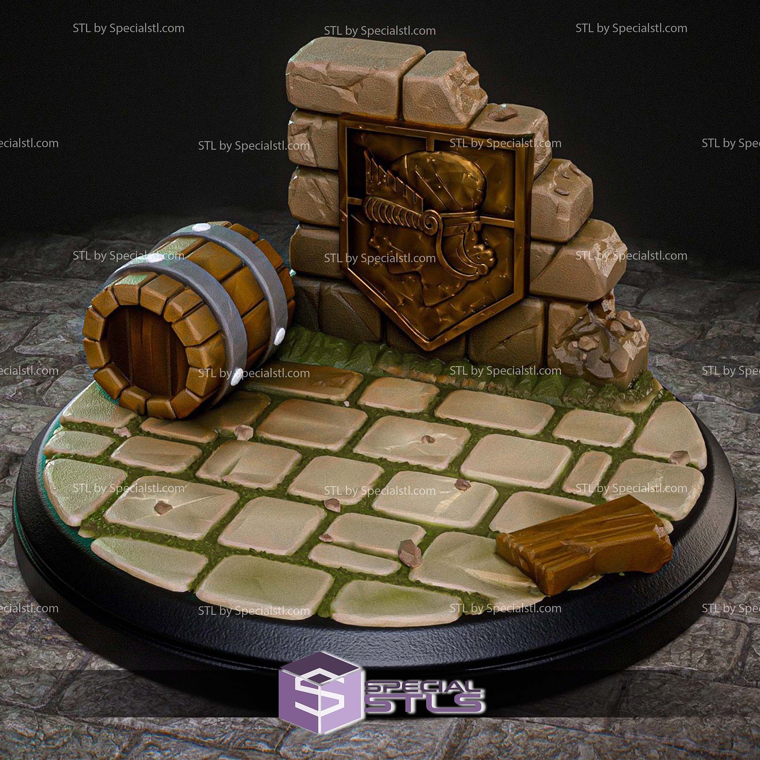 Eren Attack on Titan Chibi 107mm 3D Printer Files STL Model — view 5