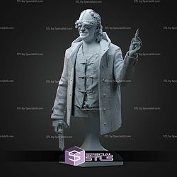 Victor Gideon Residual Evil Requiem Bust STL Files 3D Model