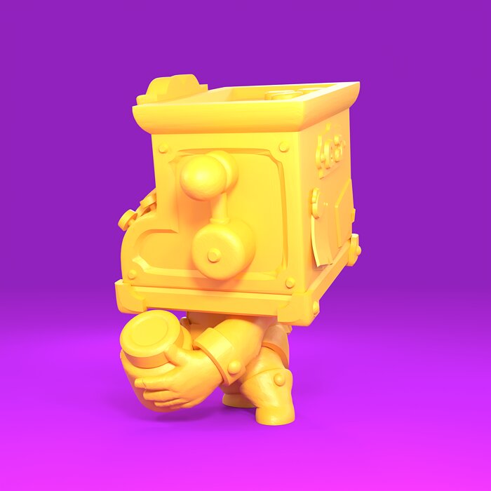 Griff Original - Brawl Stars 3D 3MF Model — view 2
